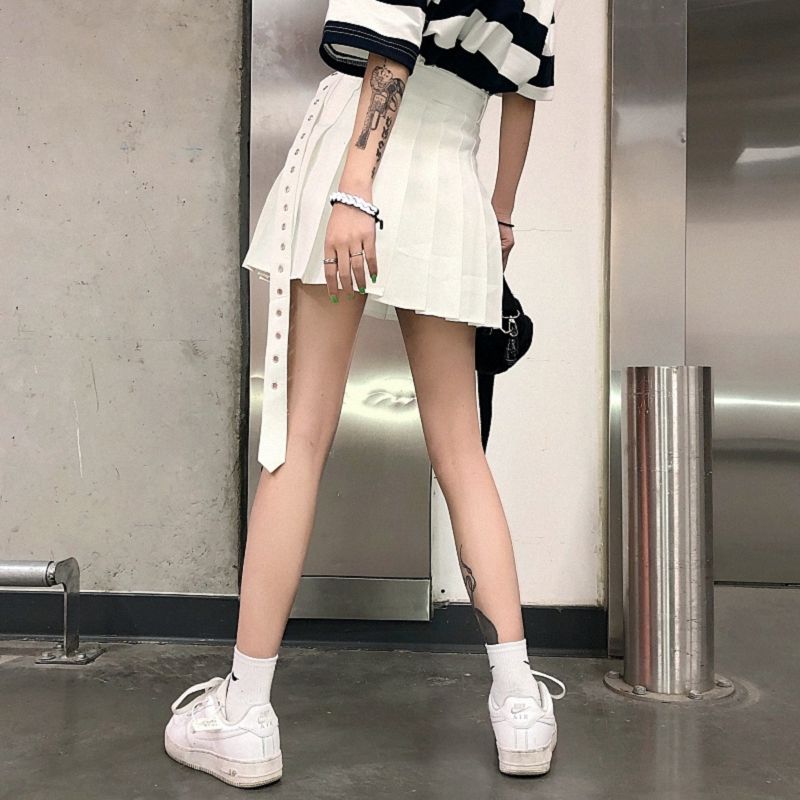 Kawaii Heart Belt Skirt