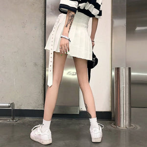 Kawaii Heart Belt Skirt