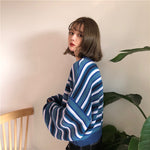 Ulzzang Loose Striped Sweater