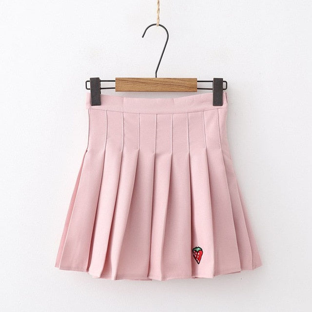 Kawaii Strawberry Skirt